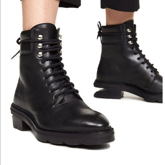 alexander wang combat boots